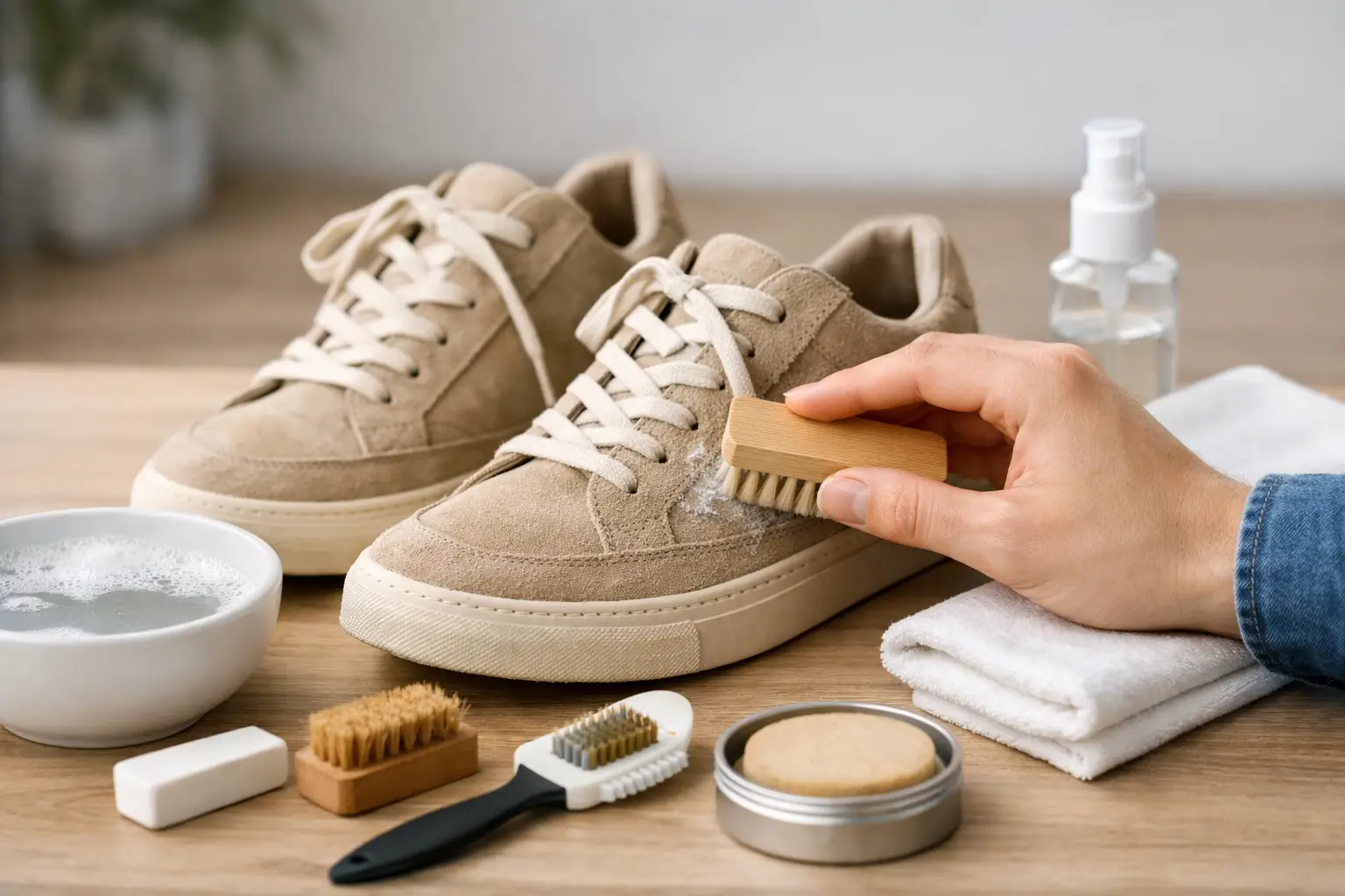 How to Clean Suede Sneakers Without Ruining Them
